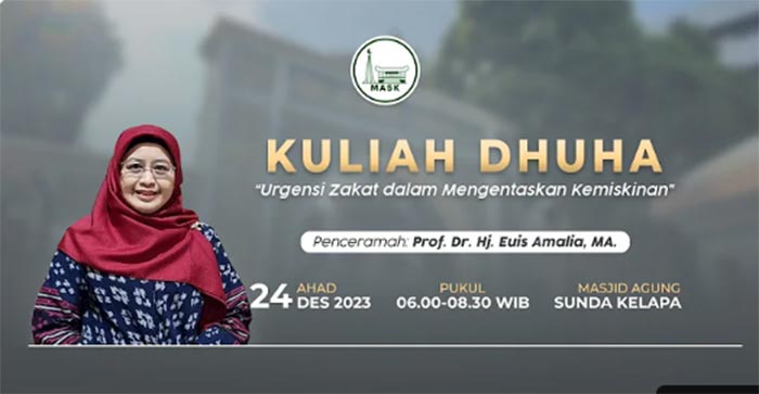 Urgensi Zakat Dalam Mengentaskan Kemiskinan Dhuha