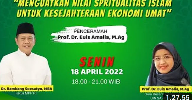 Menguatkan Nilai Spiritual Islam Untuk Kesejahteraan Ekonomi Umat