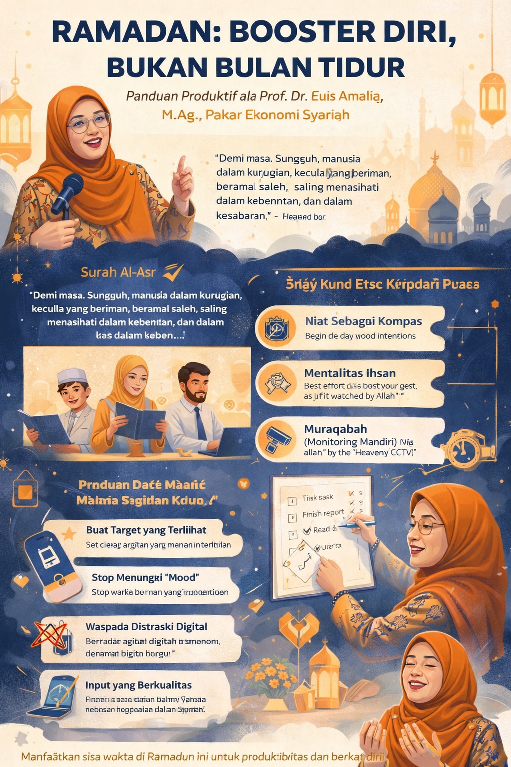 Cara Mengelola Waktu Secara Islami agar Ramadan Lebih Berkah & Produktif