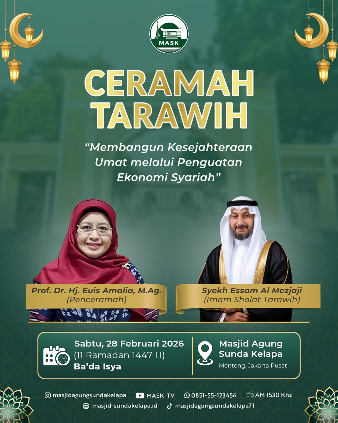 Membangun Kesejahteraan Umat Melalui Penguatan Ekonomi Syariah Prof Euis Amalia menyoroti ketimpangan ekonomi dan pentingnya penguatan zakat, wakaf, dan ekonomi syariah untuk kesejahteraan umat.