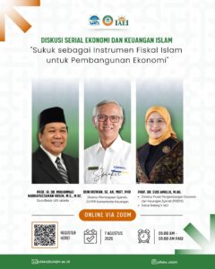 Ikuti Diskusi Serial Ekonomi dan Keuangan Islam bertema Sukuk sebagai instrumen fiskal Islam untuk pembangunan ekonomi bersama pakar dari Kementerian Keuangan dan UIN Jakarta.