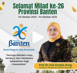 Selamat Milad ke-26Provinsi Banten