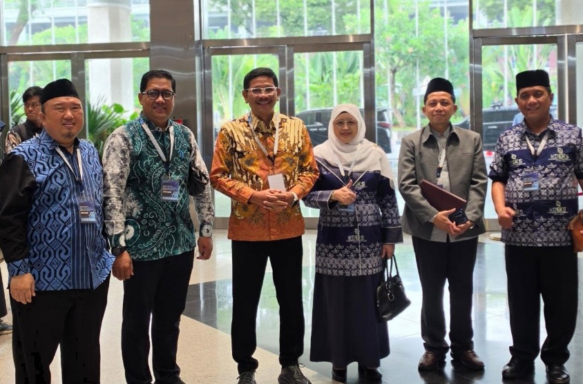 Prof. Euis Amalia mendampingi Menteri Agama Prof. Dr. K.H. Nasaruddin Umar, M.A. di Ditjen Pajak Kemenkeu